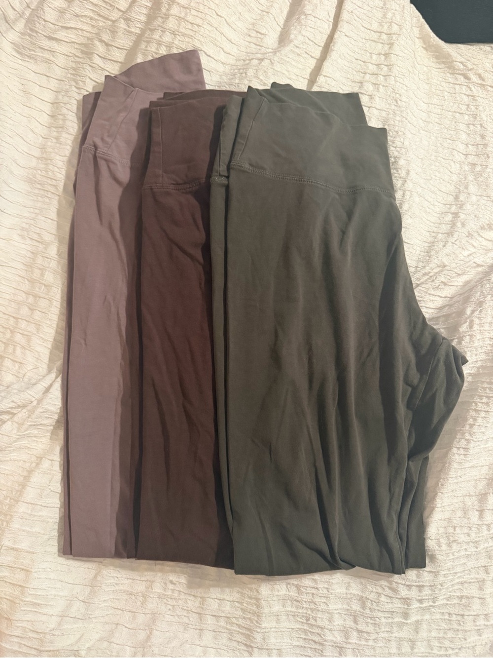 American Tall Leggings- Olive, Brown, Mauve